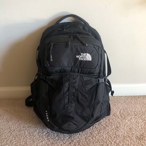 The North Face Recon Black Backpack
